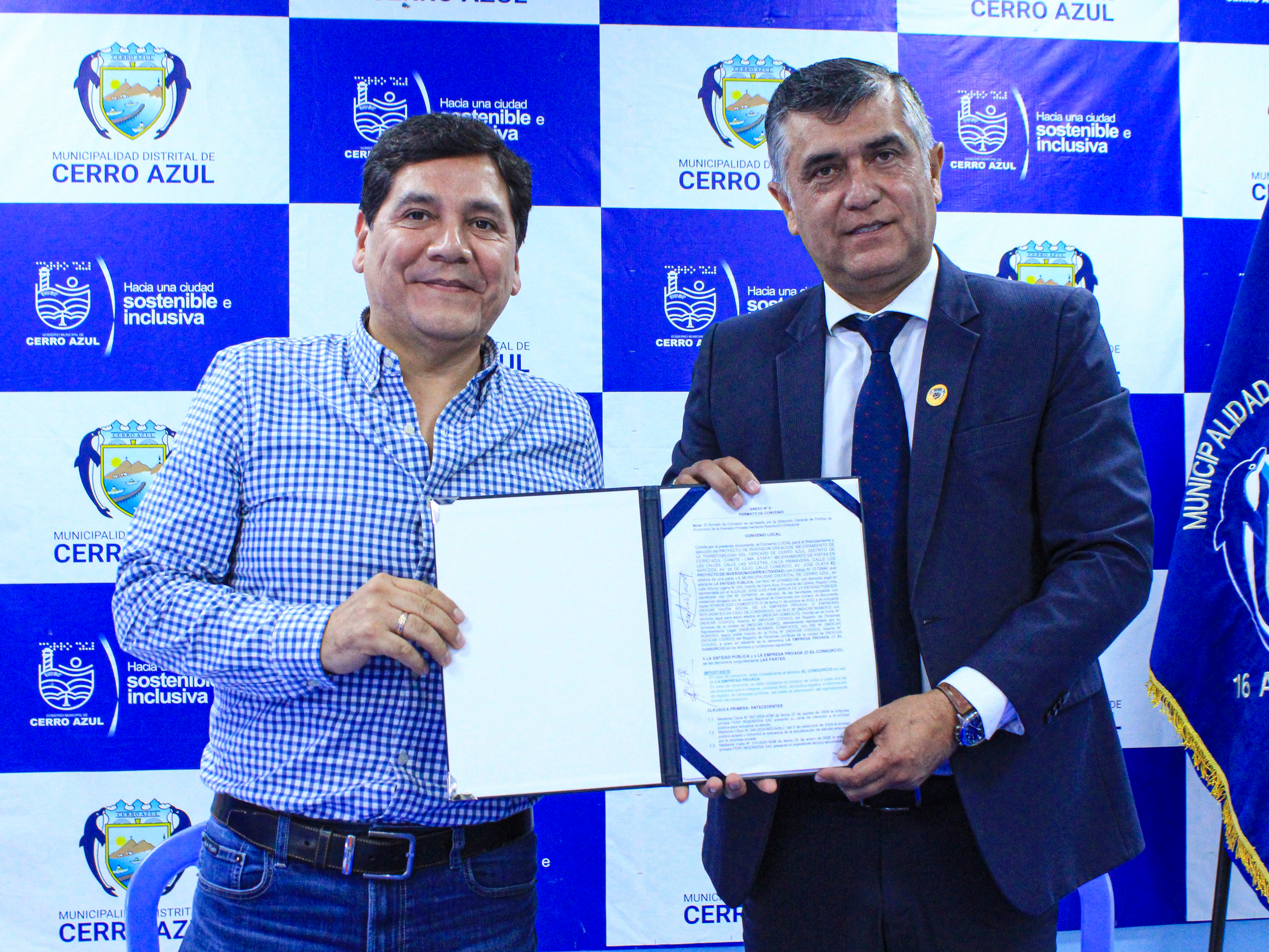 Creación y mejoramiento de la Transitabilidad del Cercado de Cerro Azul